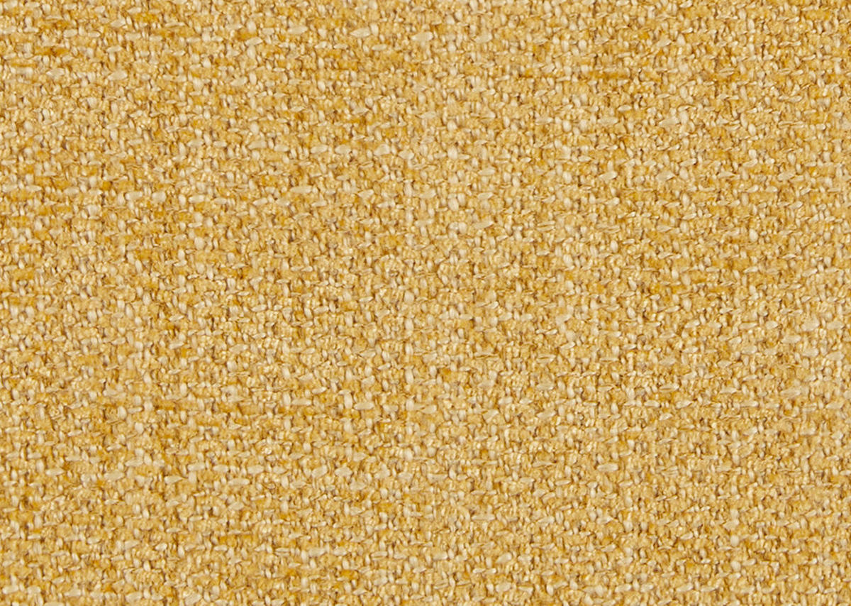 ECKSOFA Chenille, Flachgewebe Gelb  - Gelb/Schwarz, Design, Textil/Metall (239/270cm) - Koinor