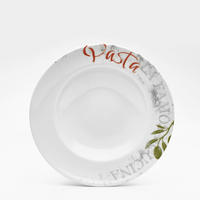 PASTATELLER Porzellan 6-teilig Famosa  - Multicolor/Weiß, Basics, Keramik (27cm) - Van Well