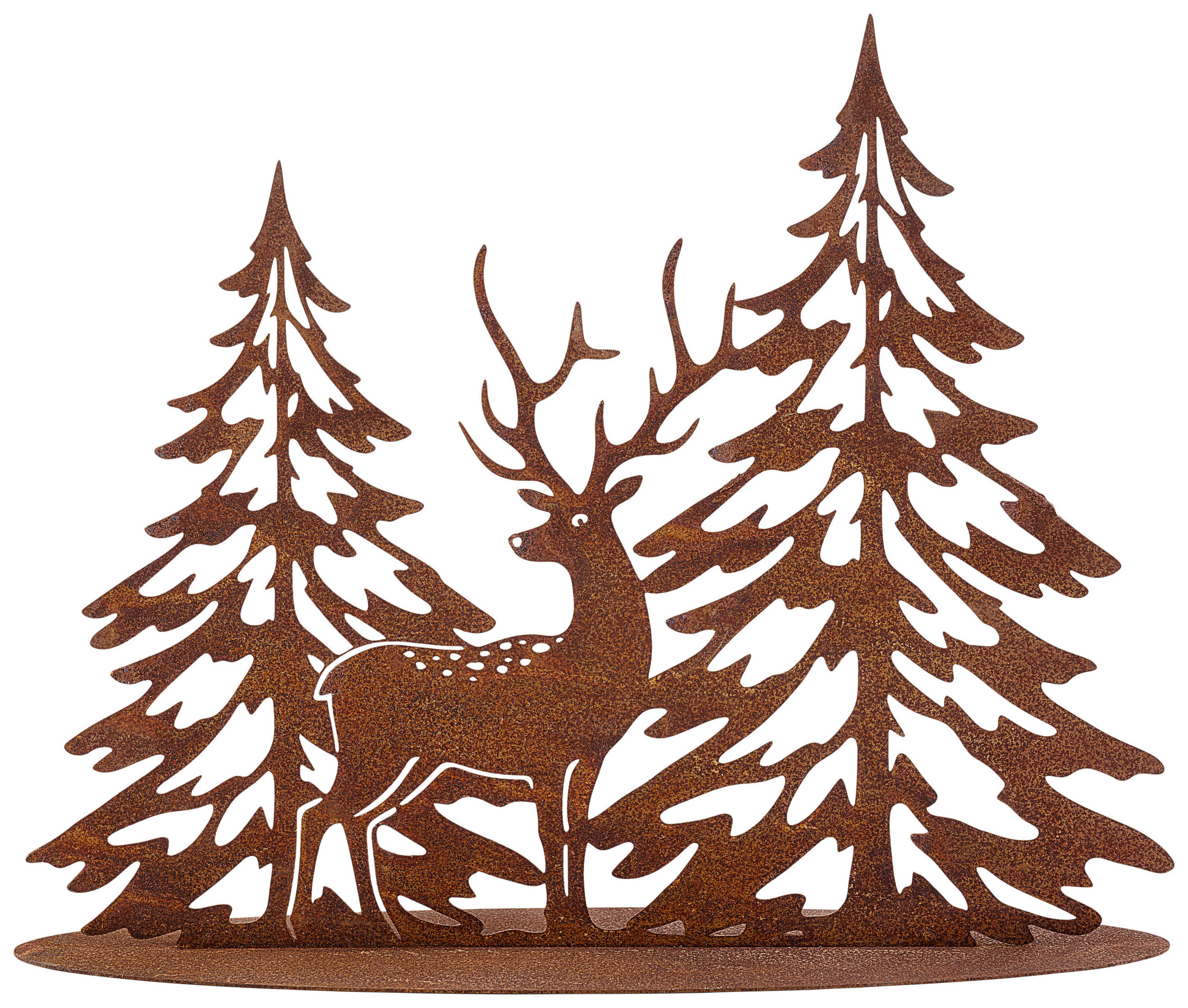 DEKORATIONSTRÄD - rödbrun, Lifestyle, metall (25/8/20cm)
