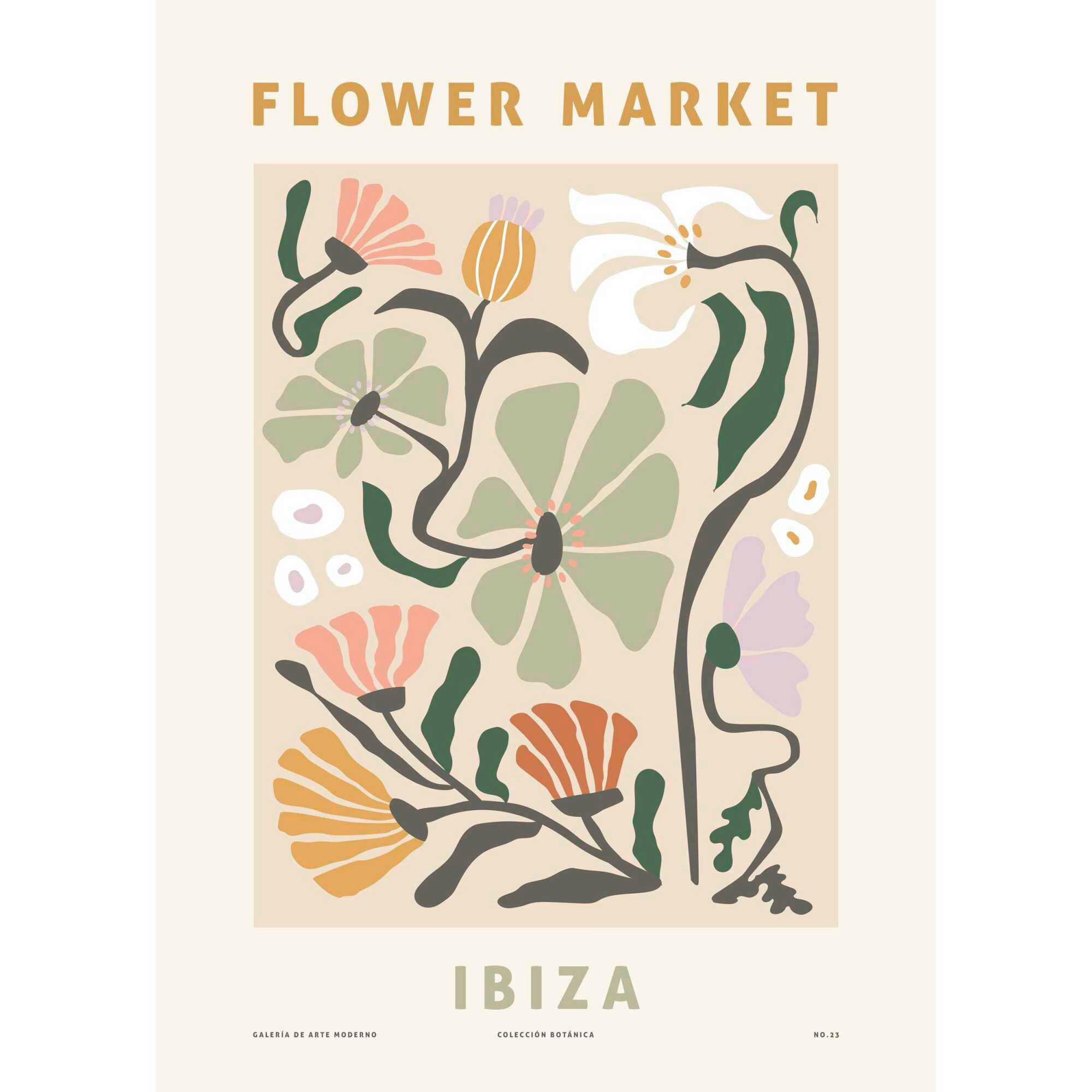 POSTER 50/70 cm  - Multicolor, Natur, Papier (50/70cm) - Reinders!