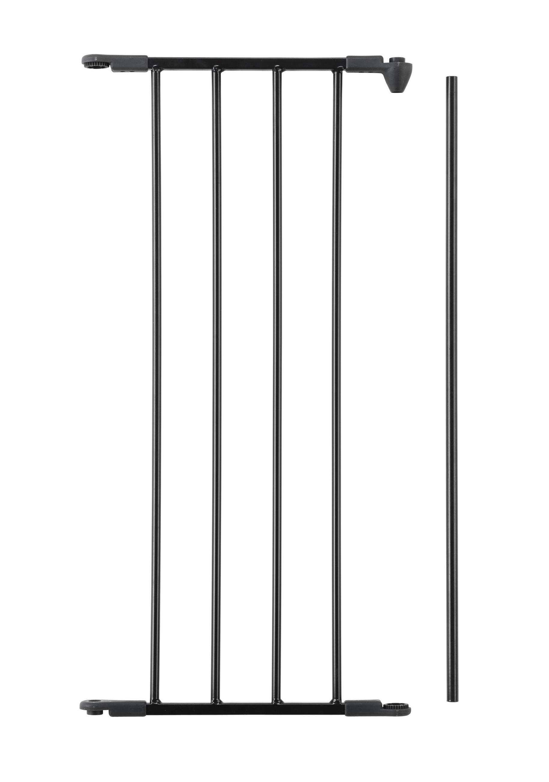 SCHUTZGITTERVERLÄNGERUNG OLAF - Schwarz, Basics, Metall (3,5/35/71cm) - Baby Dan