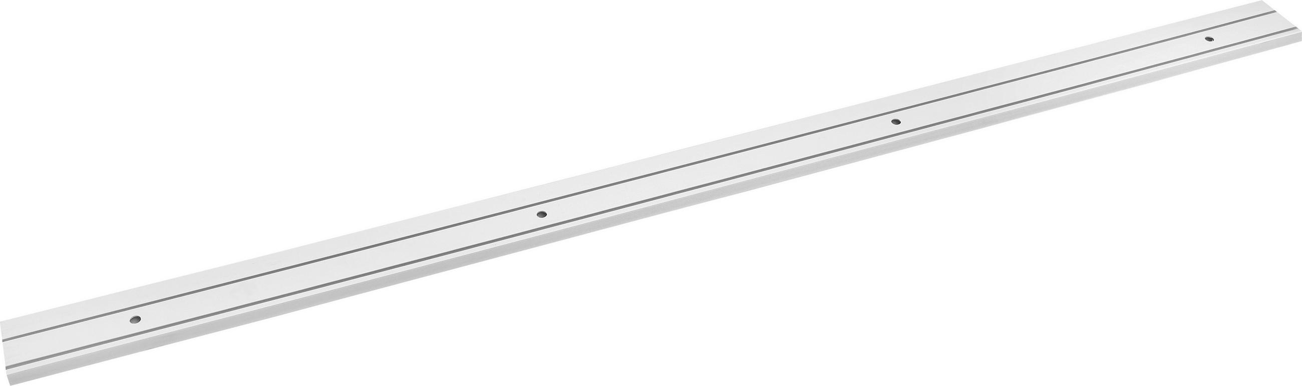 Vorhangschiene 2-Läufig 120cm Kunststoff Weiß Kürzbar