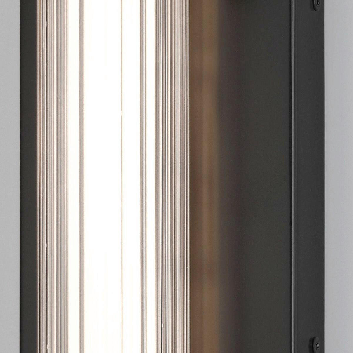 LED-WANDLEUCHTE - Schwarz, Basics, Glas/Metall (9/54/10,1cm) - Elstead Lighting