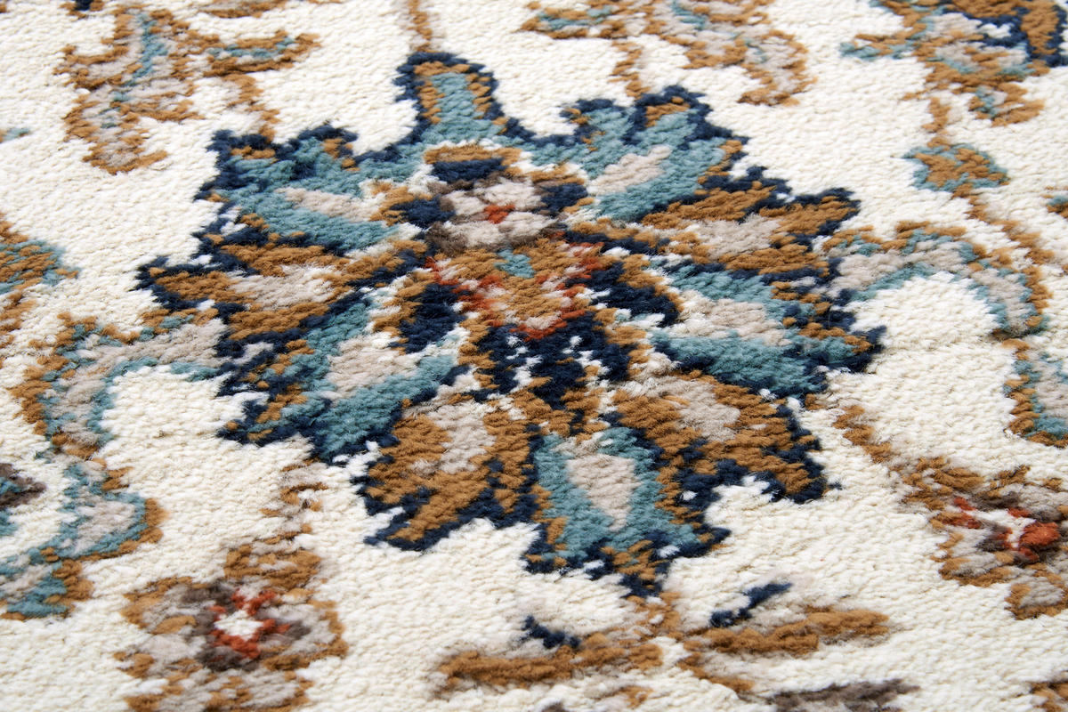 ORIENTTEPPICH 57/90 cm Luxor Creme  - Creme, Design, Kunststoff/Textil (57/90cm)