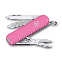 TASCHENMESSER 5.8/1.8/0,9 cm  - Pink, Basics, Metall (5.8/1.8/0,9cm) - Victorinox