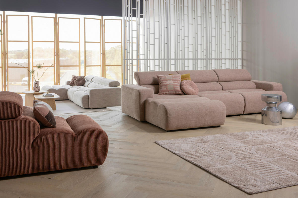 TEPPICH 170/240 cm LOVI Taupe rechteckig  - Taupe, Basics, Textil (170/240cm)