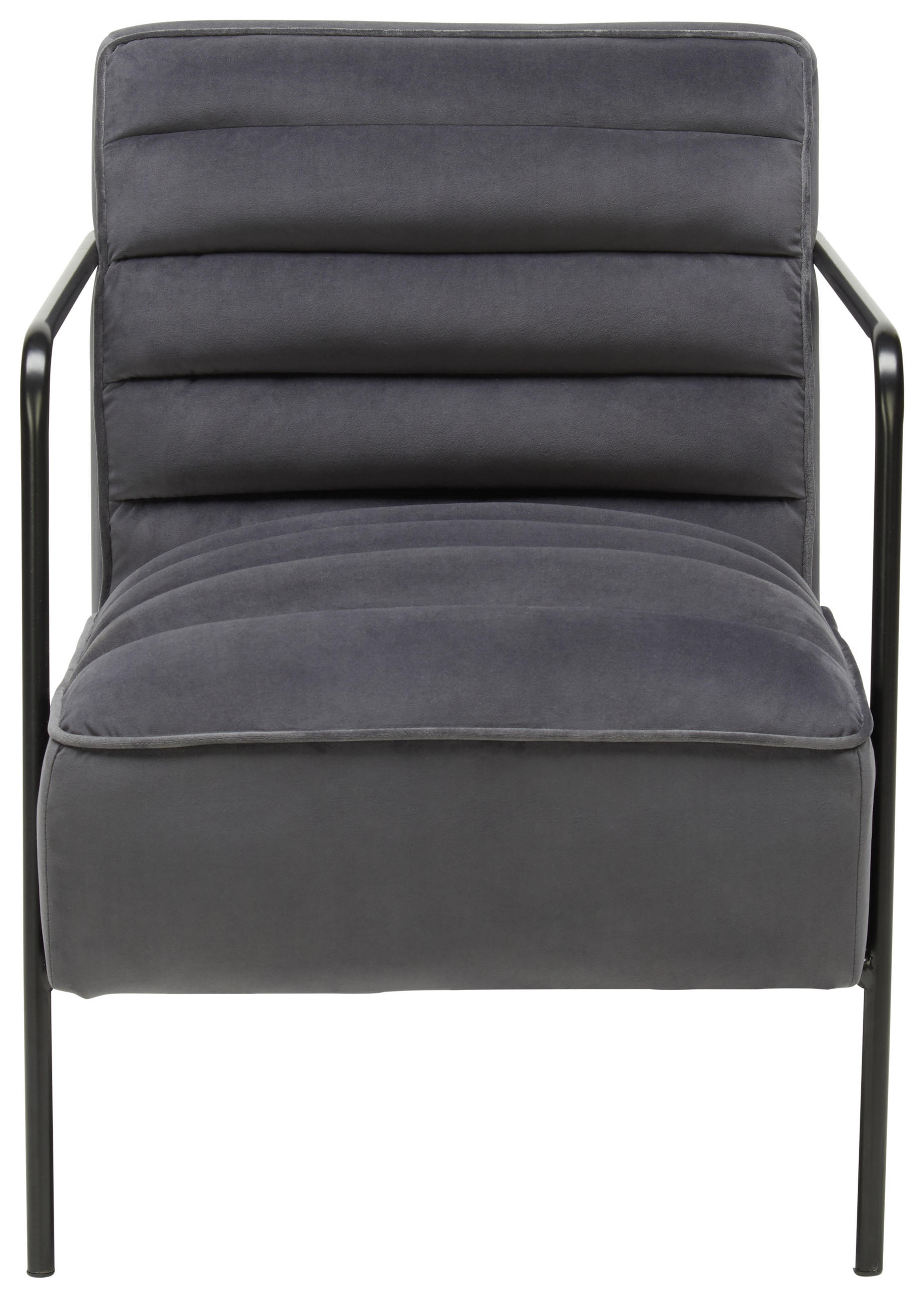 FOTOLIU catifea  - negru/gri, Trend, metal/textil (57/72/76cm) - Xora