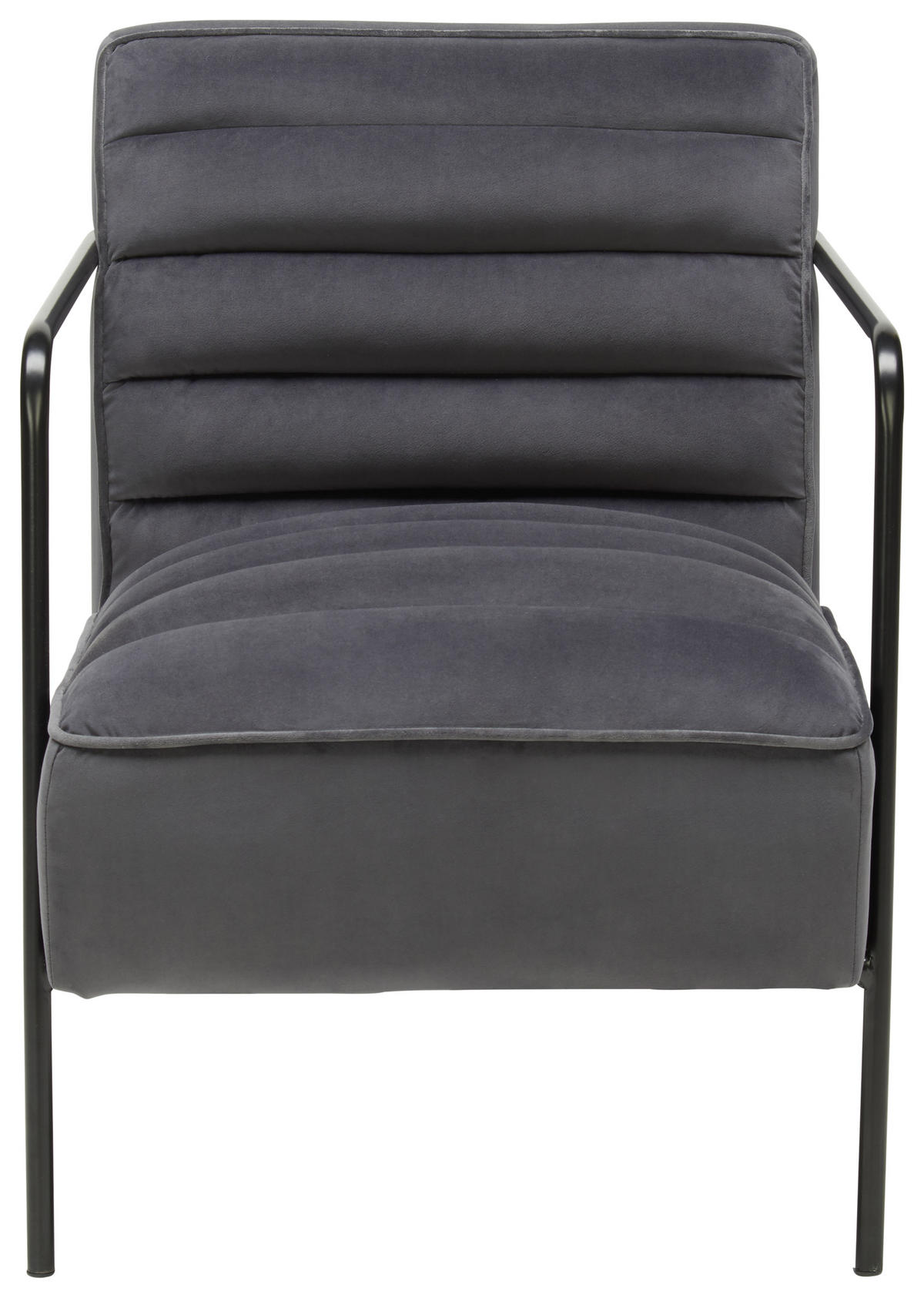 FOTOLIU catifea  - negru/gri, Trend, metal/textil (57/72/76cm) - Xora