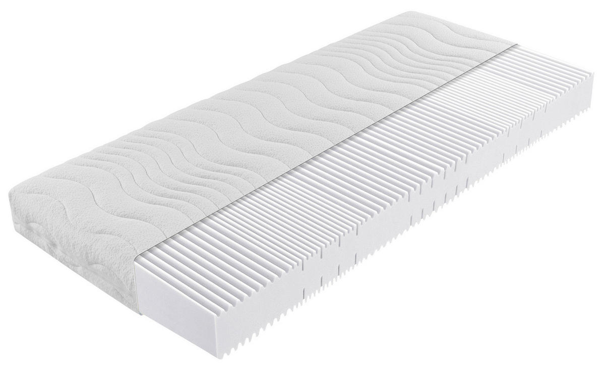 POLSTERBETT 180/200 cm  in Ecru  - Ecru/Weiss, Konventionell, Holz/Textil (180/200cm) - Dieter Knoll