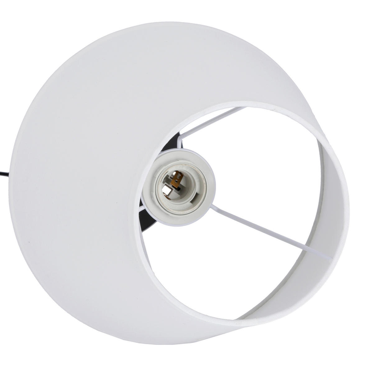 BORDSLAMPA Morley 16/25/26 cm   - vit/svart, Basics, metall/plast (16/25/26cm)