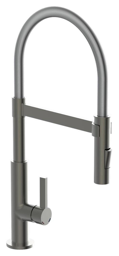 KÜCHENARMATUR XR-1311  - Graphitfarben, Basics, Metall (26/48,5/5,5cm) - Xora
