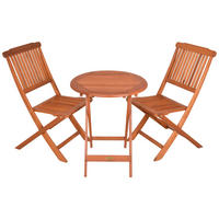 BALKONSET  - Braun, Basics, Holz - Gardenson
