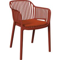 STAPELSESSEL Rot  - Rot, Basics, Kunststoff/Textil (55/80/60cm) - Ambia Garden