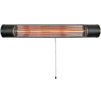 INFRAROTSTRAHLER - Schwarz, Basics, Metall (75/18/11cm)