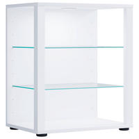 VITRINE  in Weiß  - Weiß, MODERN, Holzwerkstoff/Kunststoff (52/60/35cm) - MID.YOU