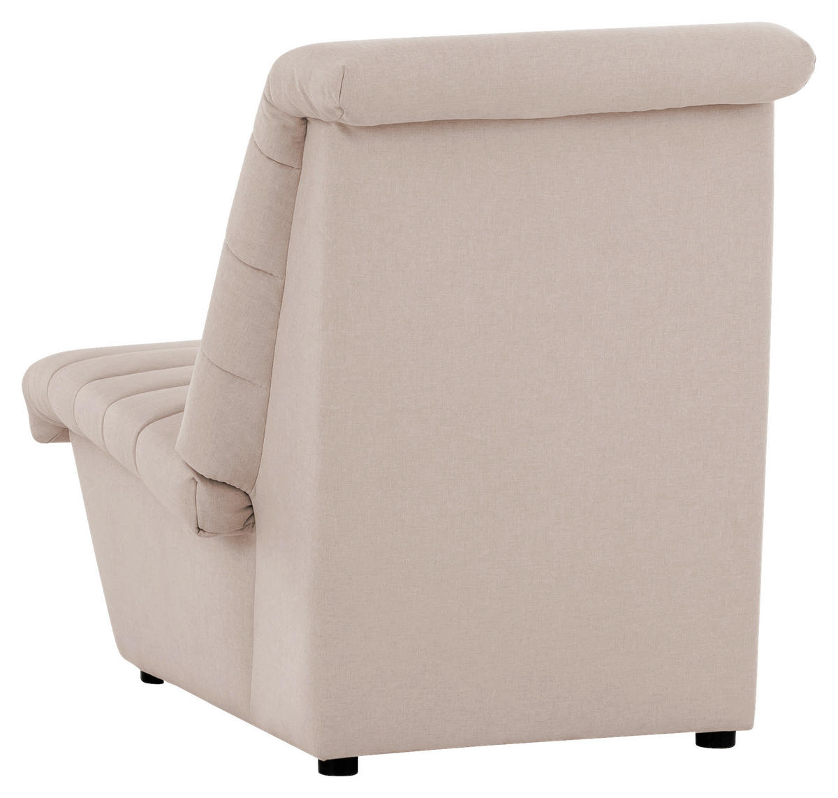 SESSEL Webstoff Ecru    - Ecru/Schwarz, Design, Kunststoff/Textil (72/92/103cm) - LOOKS by W.Joop