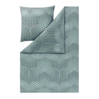 BETTWÄSCHE Atelier Flanell 155/220 cm  - Hellblau, Design, Textil (155/220cm) - Estella