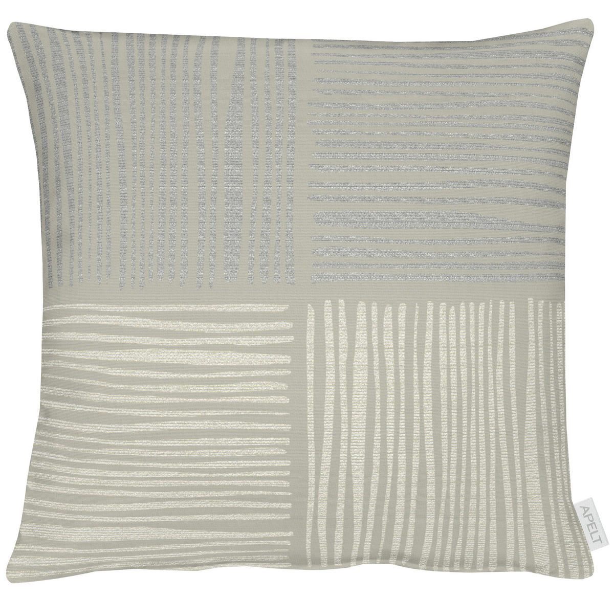 KISSENHÜLLE 49/49 cm  - Grau, Design, Textil (49/49cm) - Apelt