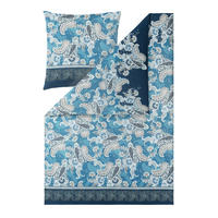 BETTWÄSCHE 2-teilig Atelier Interlock-Jersey 135/200 cm  - Dunkelblau, Design, Textil (135/200cm) - Estella