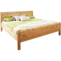 BETT 180/200 cm  in Zirbelkieferfarben   - Zirbelkieferfarben, Natur, Holz (180/200cm) - Linea Natura