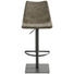 BARHOCKER Lederlook Grau, Schlammfarben - Schlammfarben/Anthrazit, Design, Textil/Metall (43/85-110/50cm) BARHOCKER Lederlook Grau, Schlammfarben - Schlammfarben/Anthrazit, Design, Textil/Metall (43/85-110/50cm)