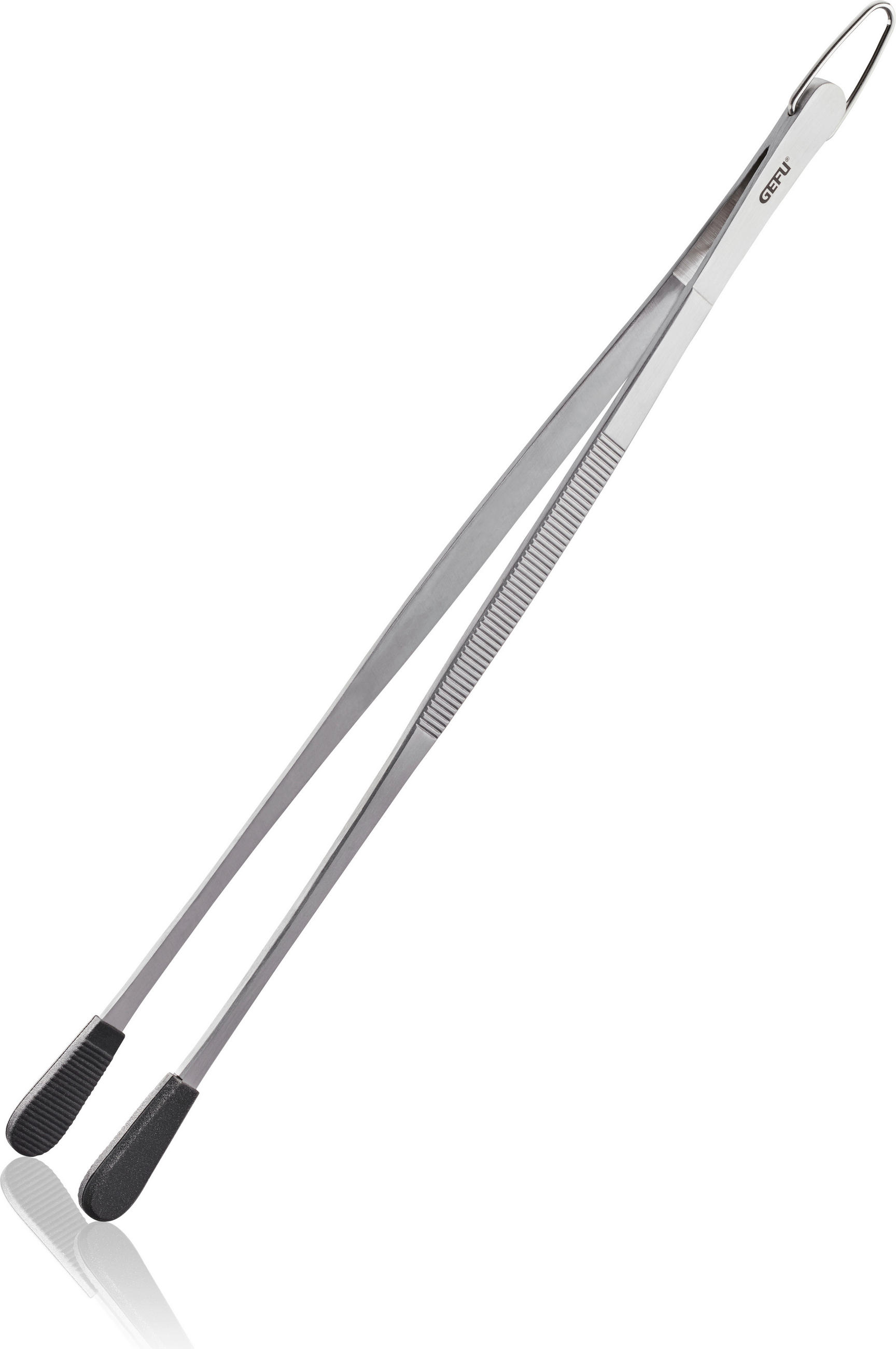 KÜCHENPINZETTE   - Silberfarben/Schwarz, Basics, Kunststoff/Metall (30,5/1,5/1,5cm) - Gefu