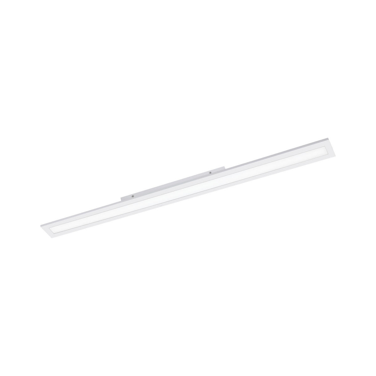 LED-DECKENLEUCHTE 120/10/4,5 cm    - Weiß, Design, Kunststoff/Metall (120/10/4,5cm)