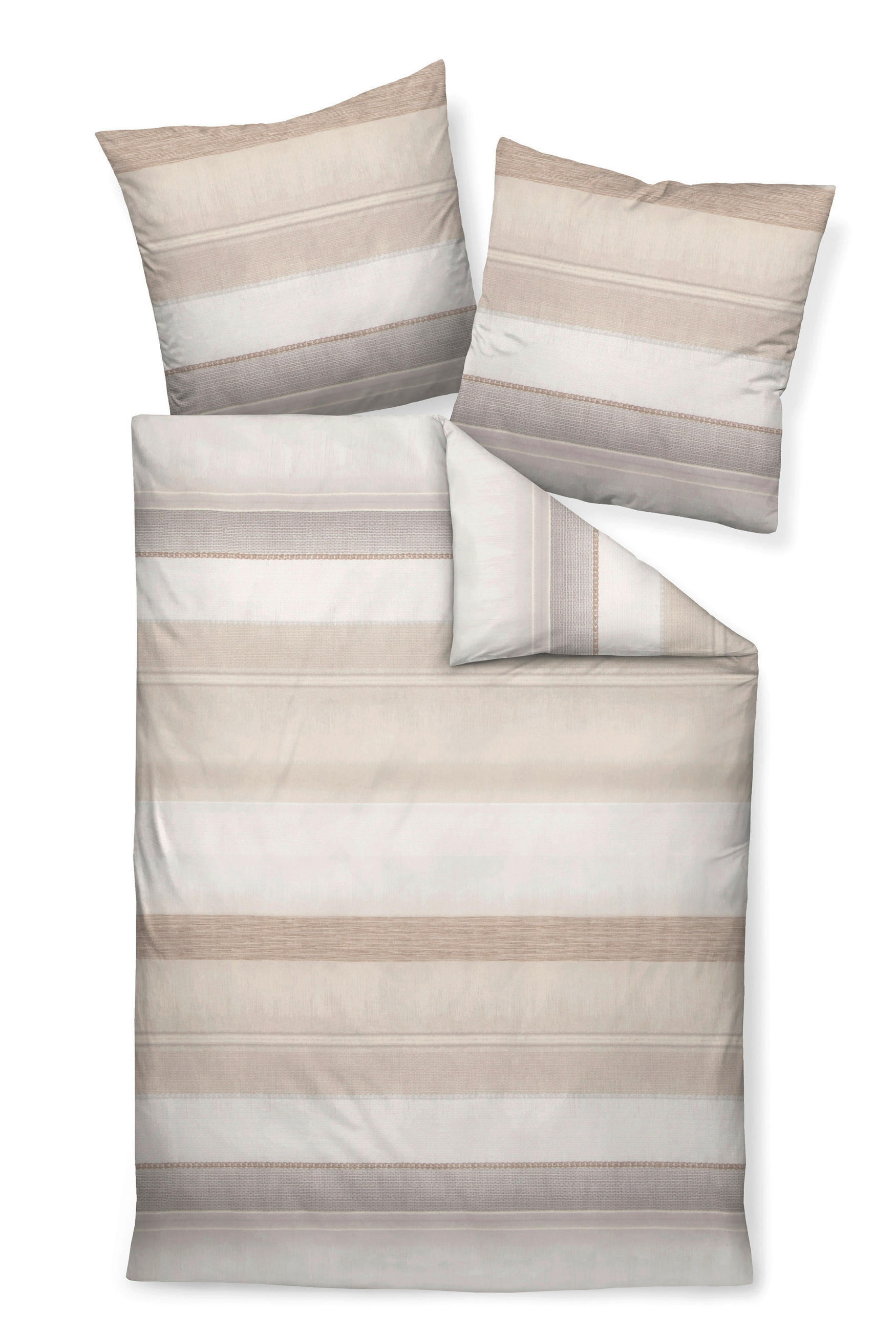 POSTELJINA 135/200 cm makosaten bež  - bež, Konvencionalno, tekstil (135/200cm) - Janine