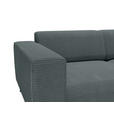 2-SITZER-SOFA Cord Graphitfarben  - Schwarz/Graphitfarben, KONVENTIONELL, Textil/Metall (207/75/104cm) - Carryhome