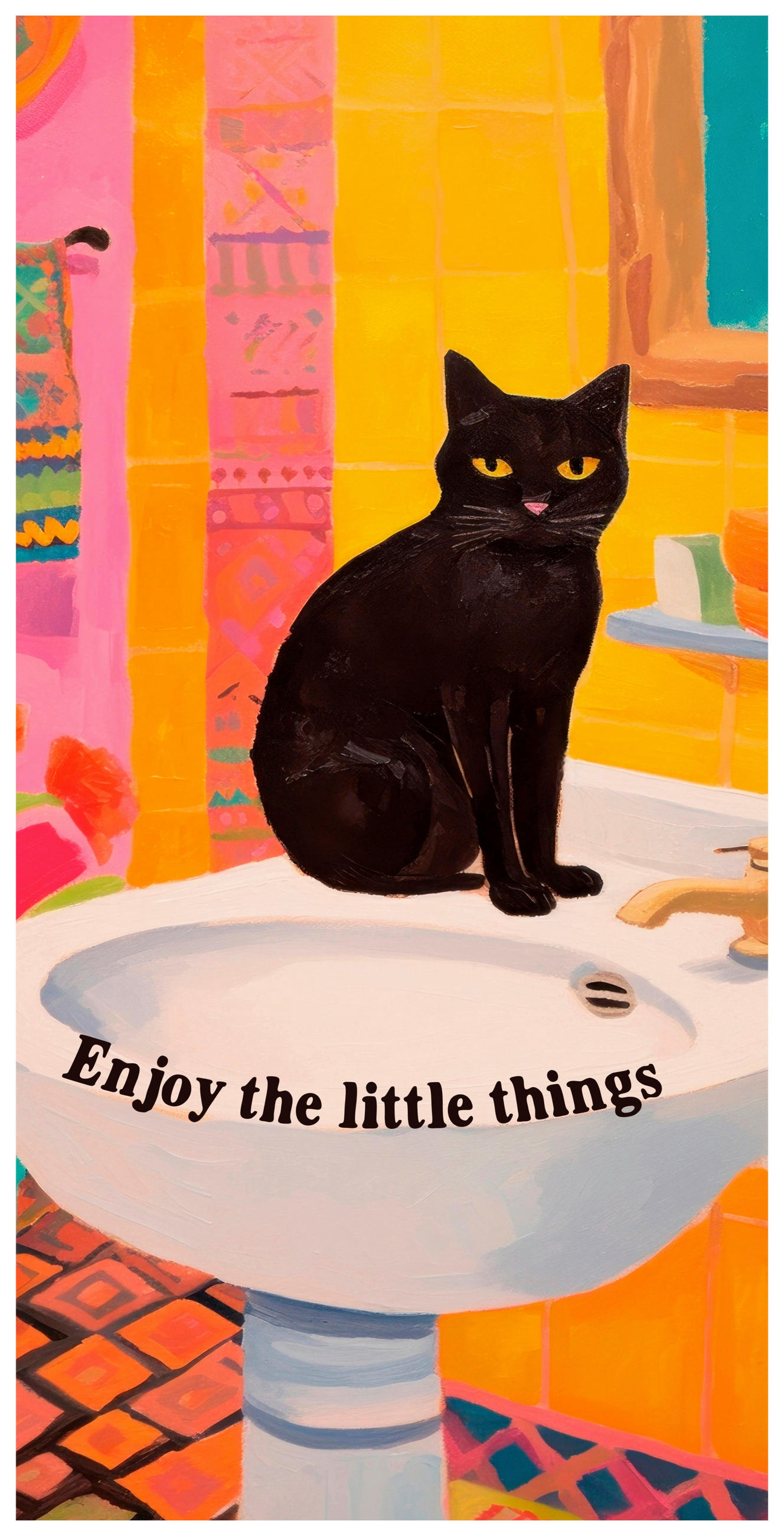 KUNSTDRUCK 20/40 cm  - Multicolor, Design, Holzwerkstoff/Textil (20/40cm) - Monee