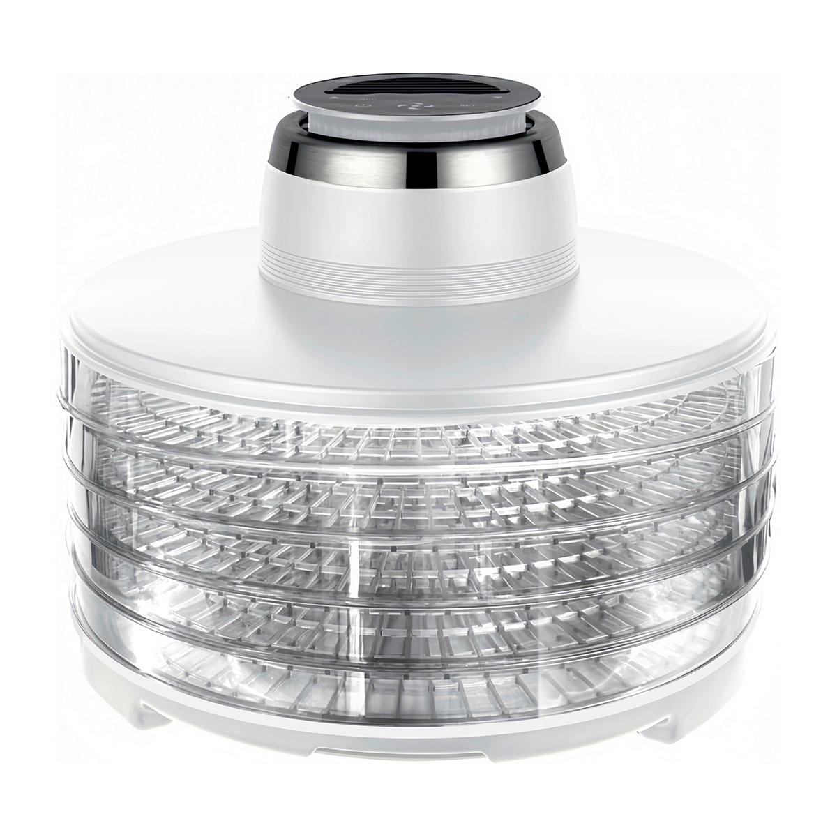 DÖRRAUTOMAT  - Edelstahlfarben/Weiß, Trend, Kunststoff (32,5/27/32,5cm)