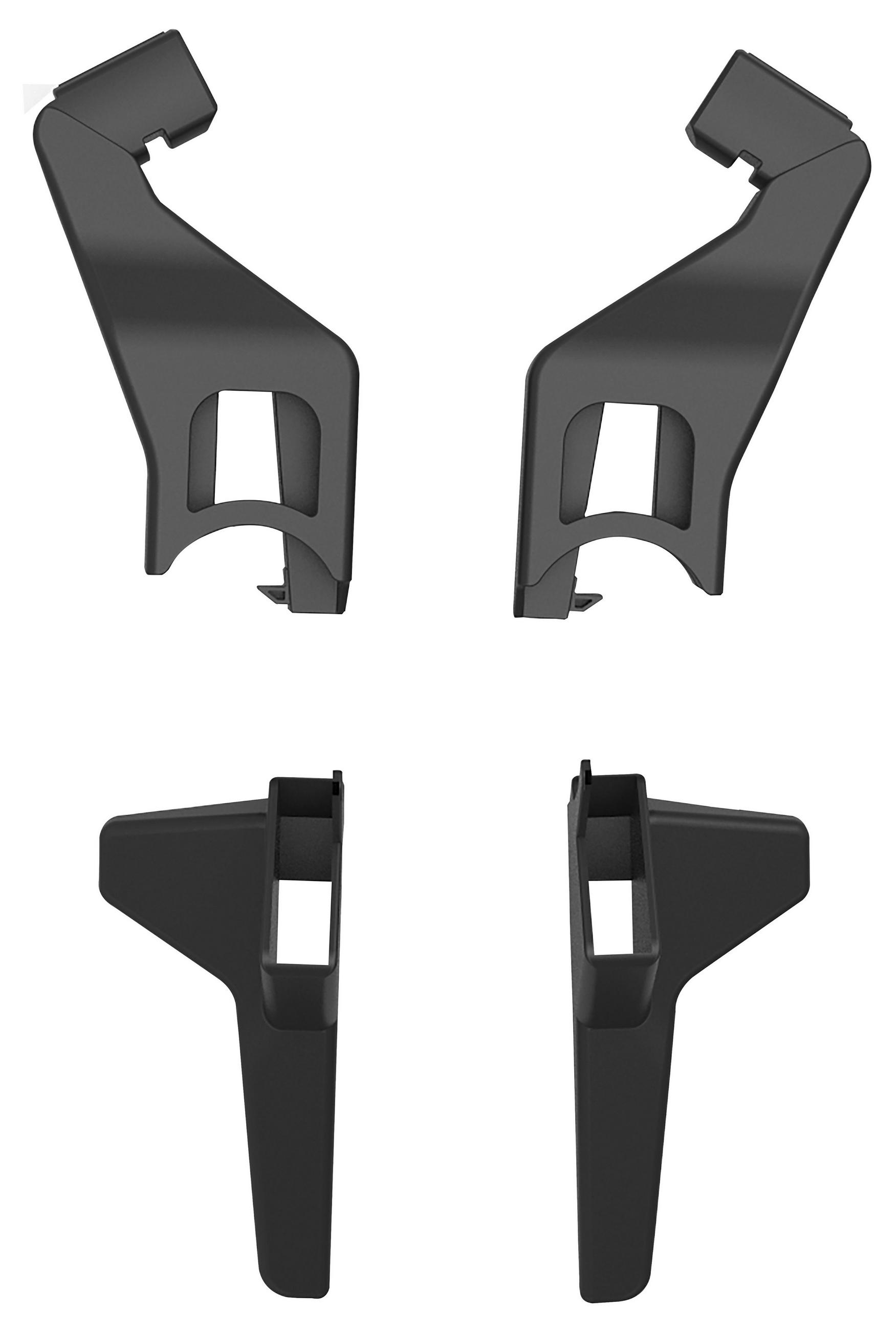 HOCHSTUHL-ADAPTER Lunch  - Schwarz, Basics, Kunststoff/Metall - My Baby Lou