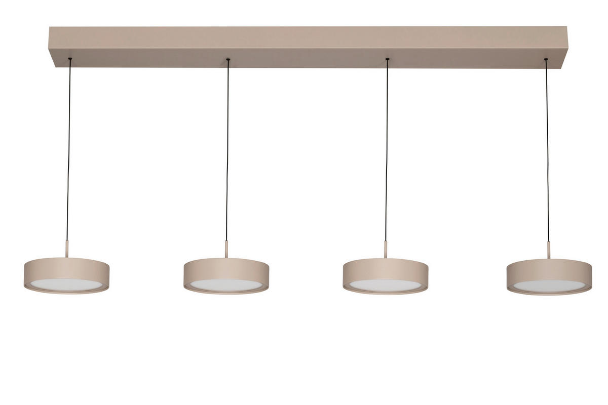 LED FÜGGŐLÁMPA 118/17,5/180 cm  - homok, Design, fém (118/17,5/180cm) - Dieter Knoll