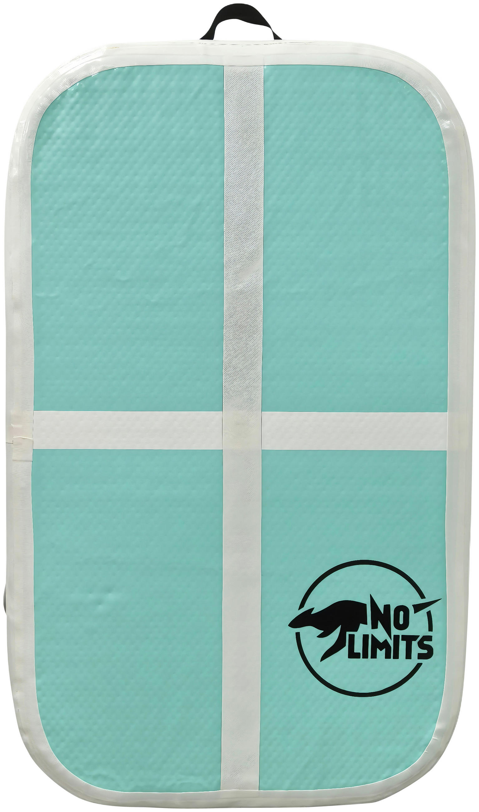 GYMNASTIKMATTE AIR BOARD  - Türkis/Weiß, MODERN, Kunststoff (100/60/10cm)