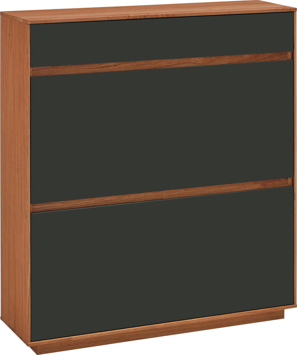 OMARA Z LOPUTAMI ZA ČEVLJE delno masivno barve hrasta, temno rjava - barve hrasta/temno rjava, Design, leseni material/les (101/111/31cm) - Novel