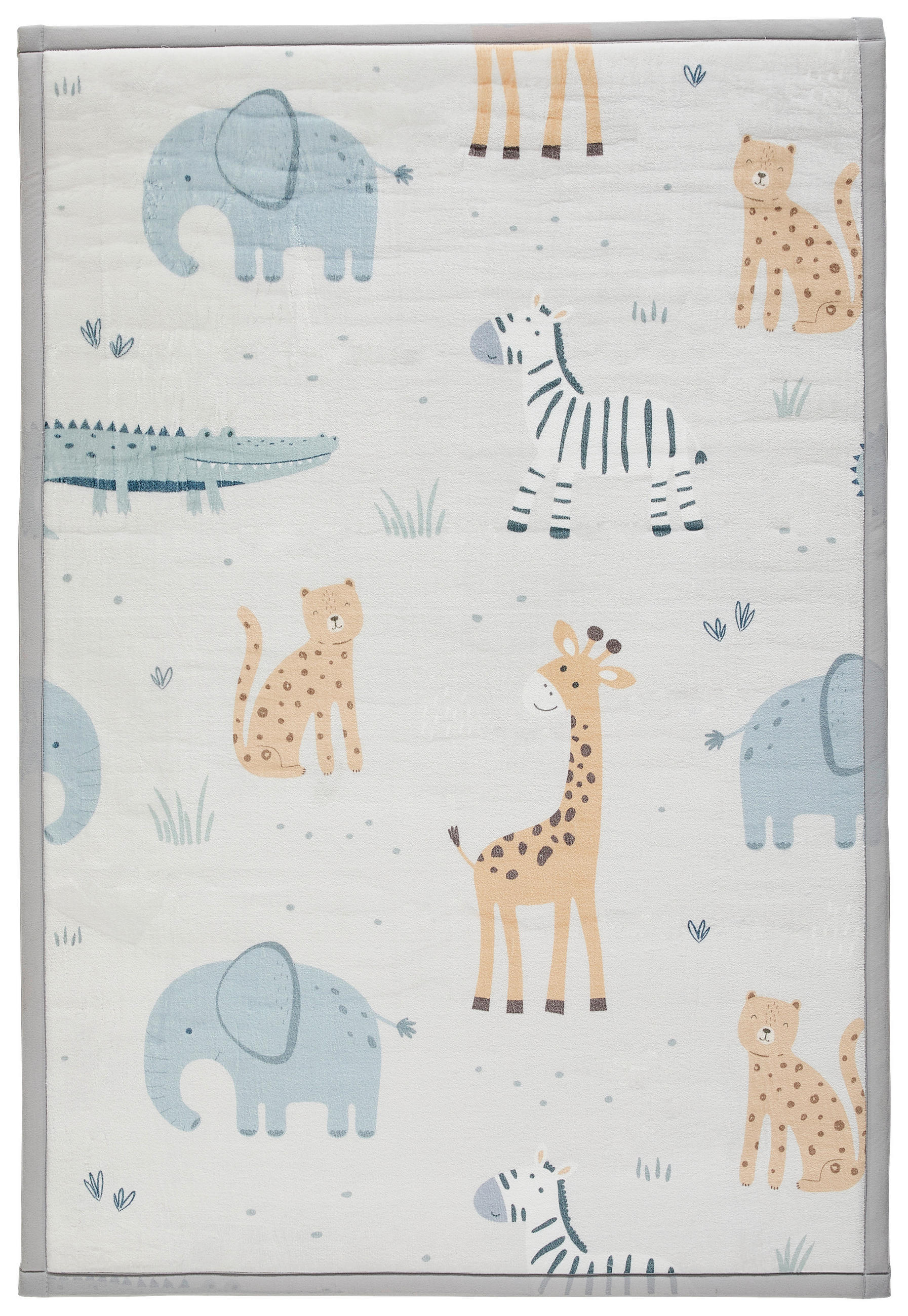 KINDERTEPPICH 120/170 cm Tier  - Beige/Multicolor, Trend, Textil (120/170cm) - Ben'n'jen