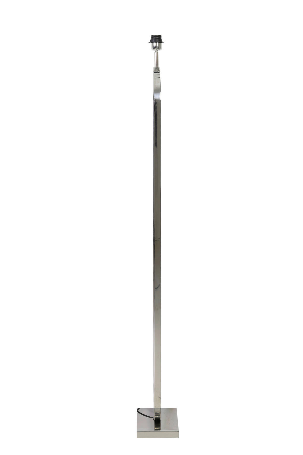 STEHLEUCHTE Jamiri 30/15/142 cm   - Silberfarben, Design, Metall (30/15/142cm) - Light & Living