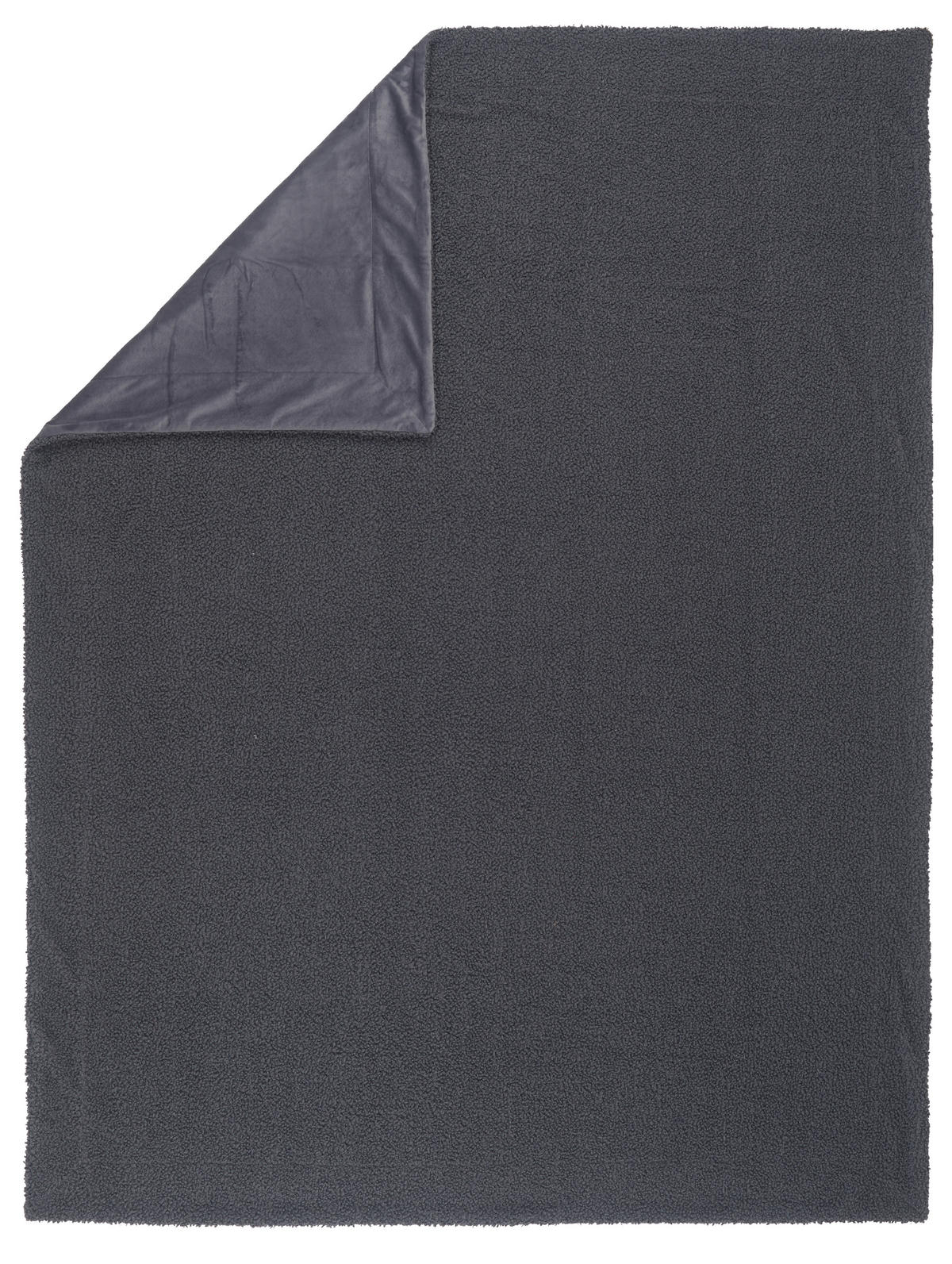 ĆEBE 150/200 cm antracit  - antracit, Dizajnerski, tekstil (150/200cm) - Novel