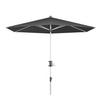 SONNENSCHIRM 290 cm Dunkelgrau  - Dunkelgrau/Silberfarben, Basics, Textil/Metall (290/223-256cm) - KNIRPS