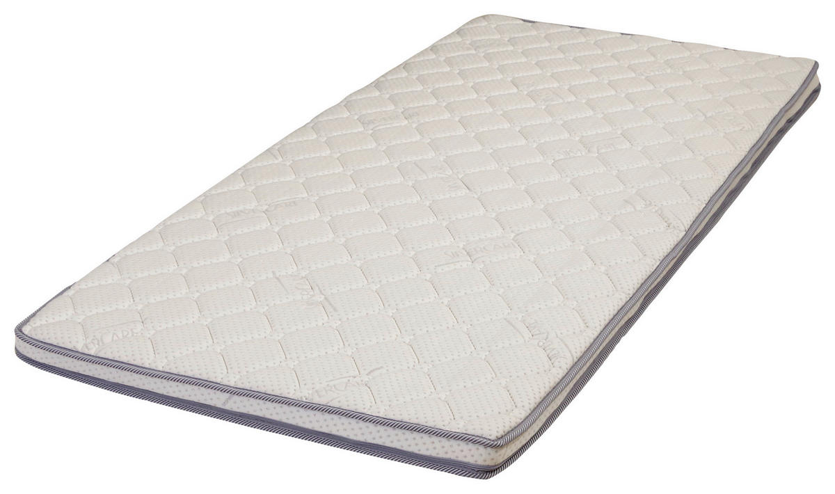 TOPPER 90/200 cm Höhe ca. 7 cm  - Weiß, Basics, Textil (90/200cm) - Sleeptex