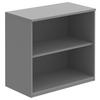 AKTENREGAL 80/76,5/43 cm  - Grau, Konventionell, Holzwerkstoff (80/76,5/43cm) - Moderano