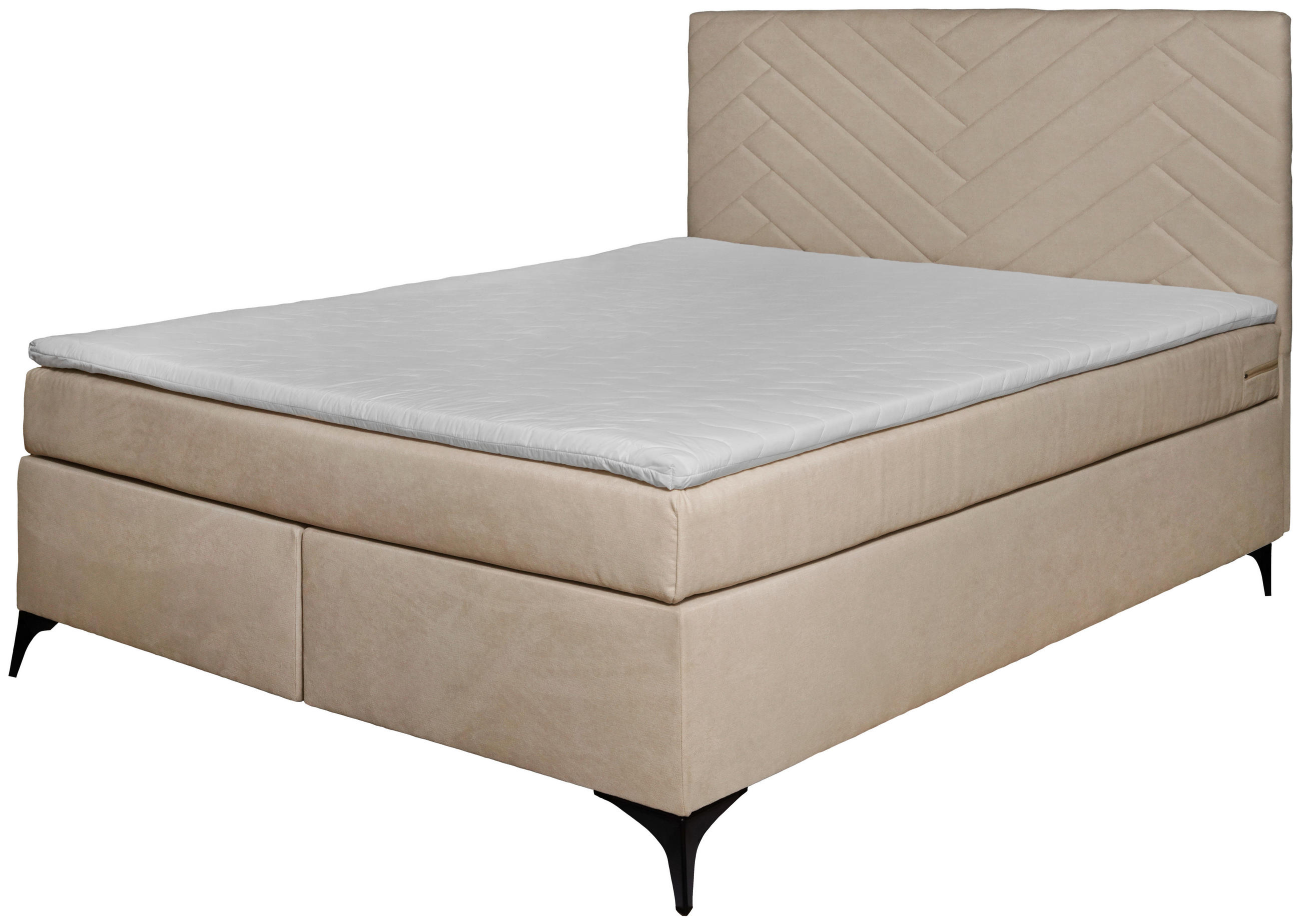 Boxspringbett Mit Topper 180x200 Cm Evan