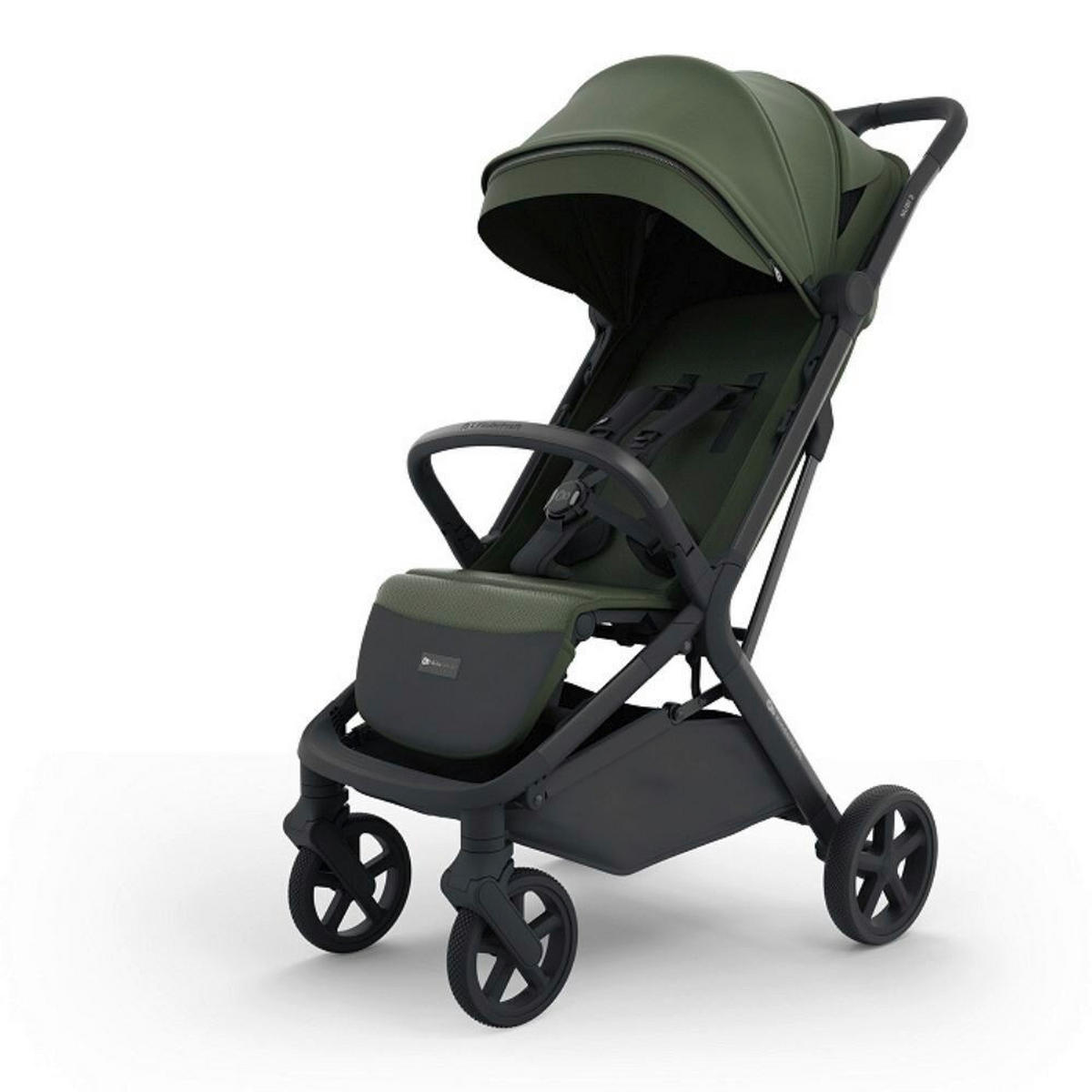 DJEČJA KOLICA  NUBI 3  - maslinasto zelena, Basics, metal/tekstil (68,5/53cm) - Kinderkraft