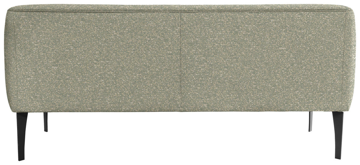 SITZBANK 177/85/72 cm Webstoff Beige, Jadegrün Metall  - Jadegrün/Beige, KONVENTIONELL, Textil/Metall (177/85/72cm) - Moderano