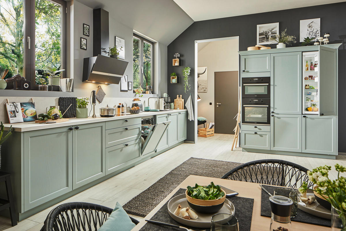 EINBAUKÜCHE BRISTOL SELECTION  - LIFESTYLE, Holzwerkstoff - Moderano