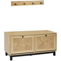 VYKLÁPĚCÍ BOTNÍK, přírodní barvy, borovice, 100/45/39 cm - přírodní barvy, Natur, kov/dřevo (100/45/39cm) - MID.YOU