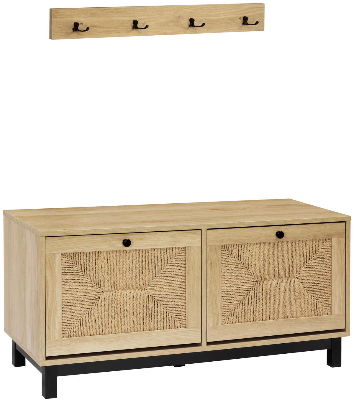 VYKLÁPĚCÍ BOTNÍK, přírodní barvy, borovice, 100/45/39 cm - přírodní barvy, Natur, kov/dřevo (100/45/39cm) - MID.YOU