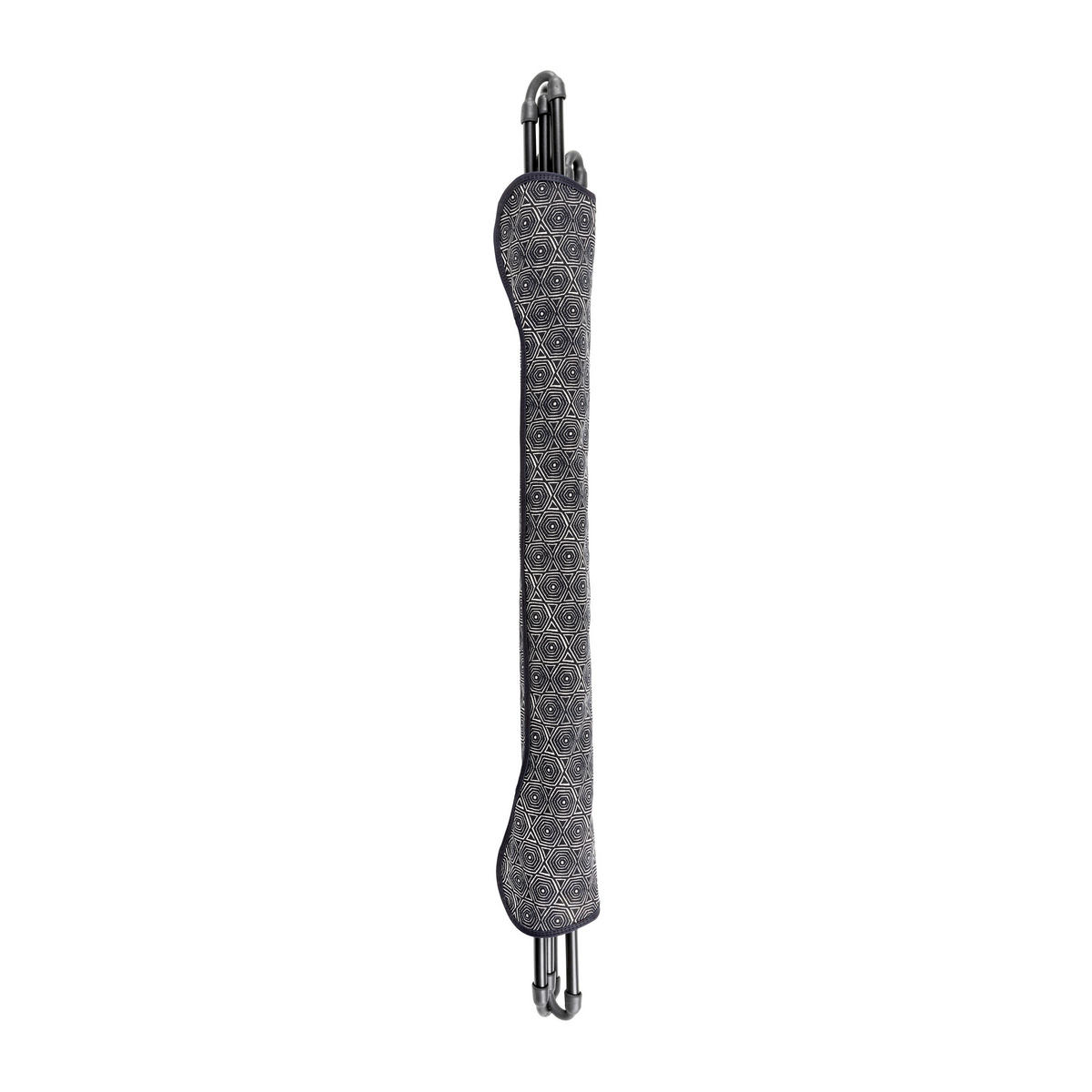 GARTEN-RELAXSESSEL Stahl  - Schwarz, Basics, Textil/Metall (87/83/91cm) - Lafuma Mobilier