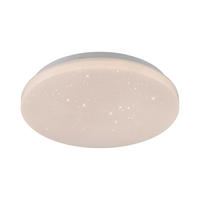 STROPNÍ LED SVÍTIDLO, 26/26/5,5 cm - bílá, Basics, kov/plast (26/26/5,5cm)
