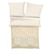 BETTWÄSCHE Flanell Champagner 135/200 cm - Champagner, Design, Textil (135/200cm) - S. Oliver
